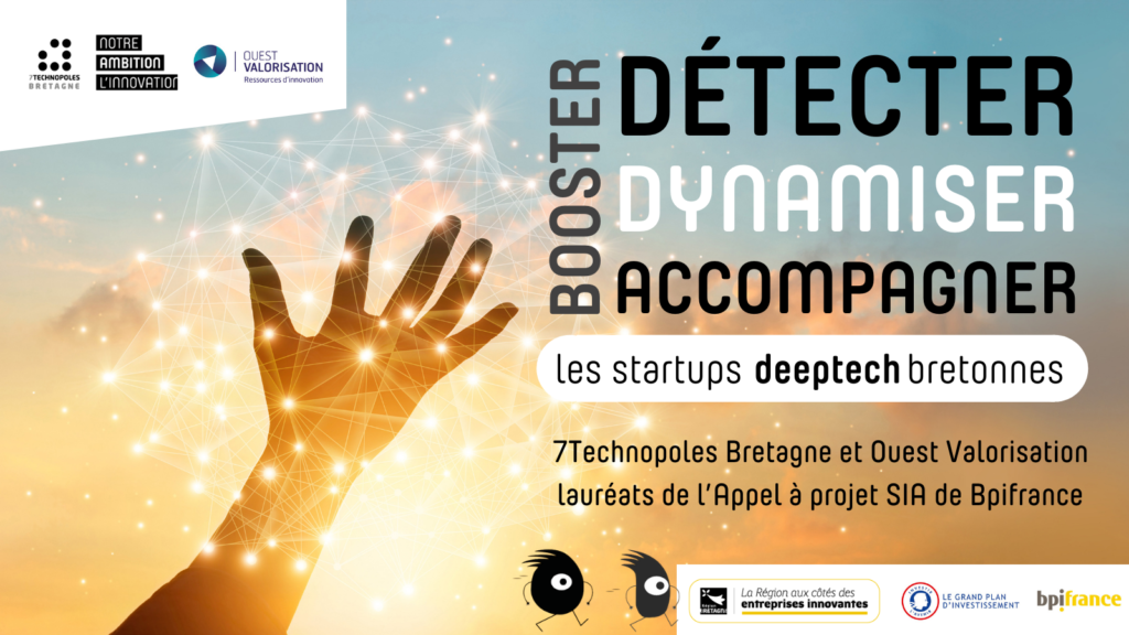 L’association des 7 Technopoles de Bretagne et la SATT Ouest Valorisation veulent donner des ailes aux startups deeptech en Bretagne