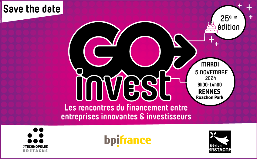 Go Invest : investisseurs et entreprises candidatez à la 25ème édition