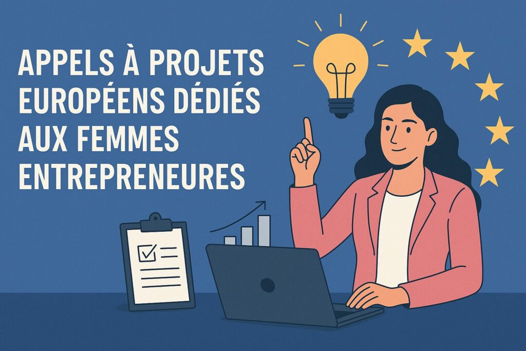 3 APPELS EUROPÉENS DIFFÉRENTS DÉDIÉS AUX FEMMES ENTREPRENEURES