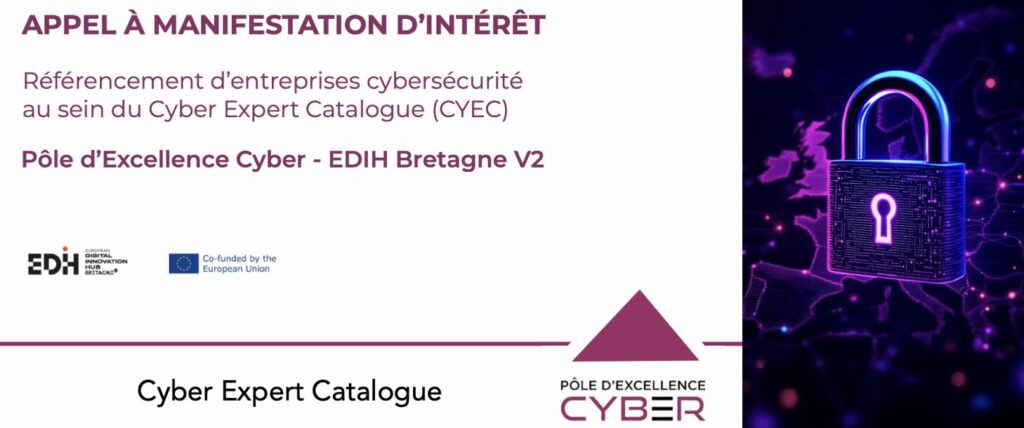 [AMI]ACTEURS DE LA CYBERSÉCURITÉ : INTÉGREZ LE CYBER EXPERT CATALOGUE